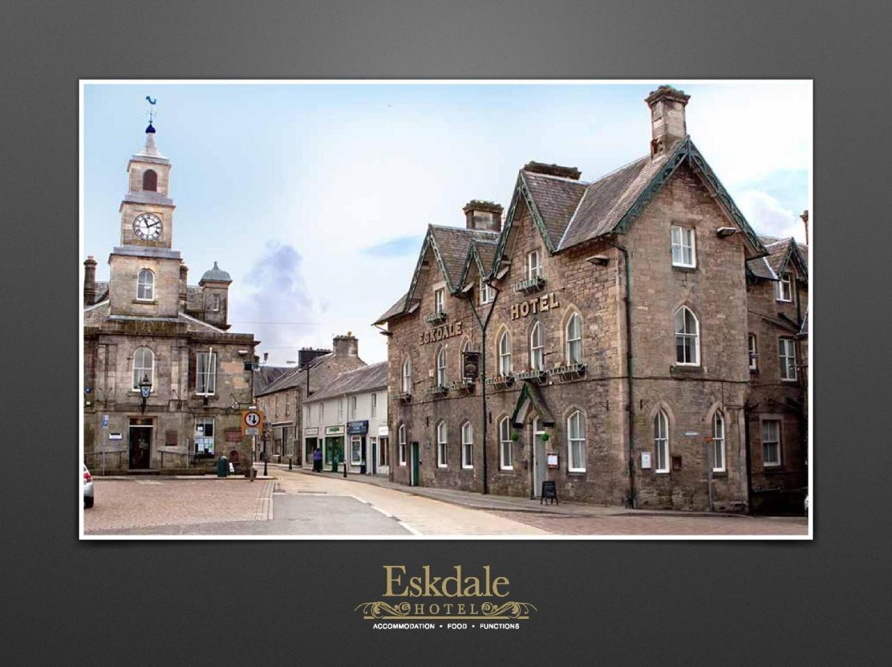 โรงแรม ดิ เอสค์เดล Langholm ภายนอก รูปภาพ